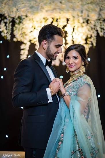 Indian Wedding Reception Stage
